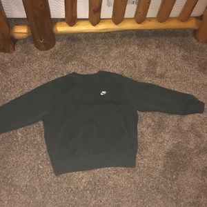 Green Nike crewneck
